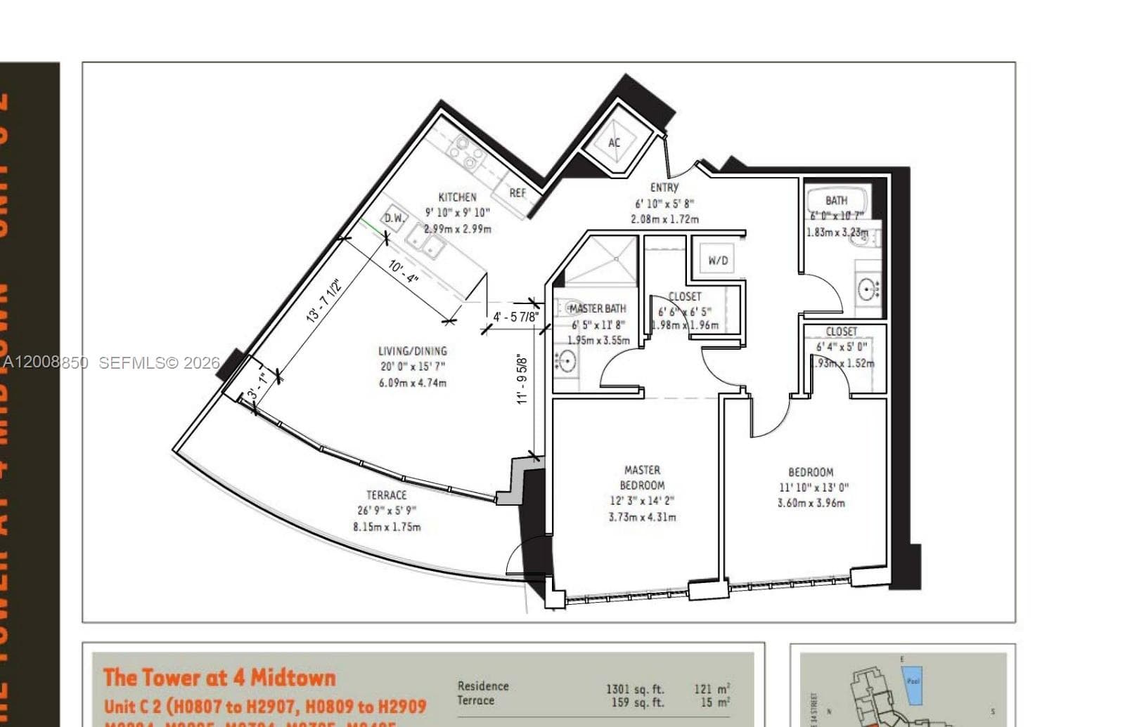 3301 NE 1st Ave # H0909, Miami FL 33137 — 9
