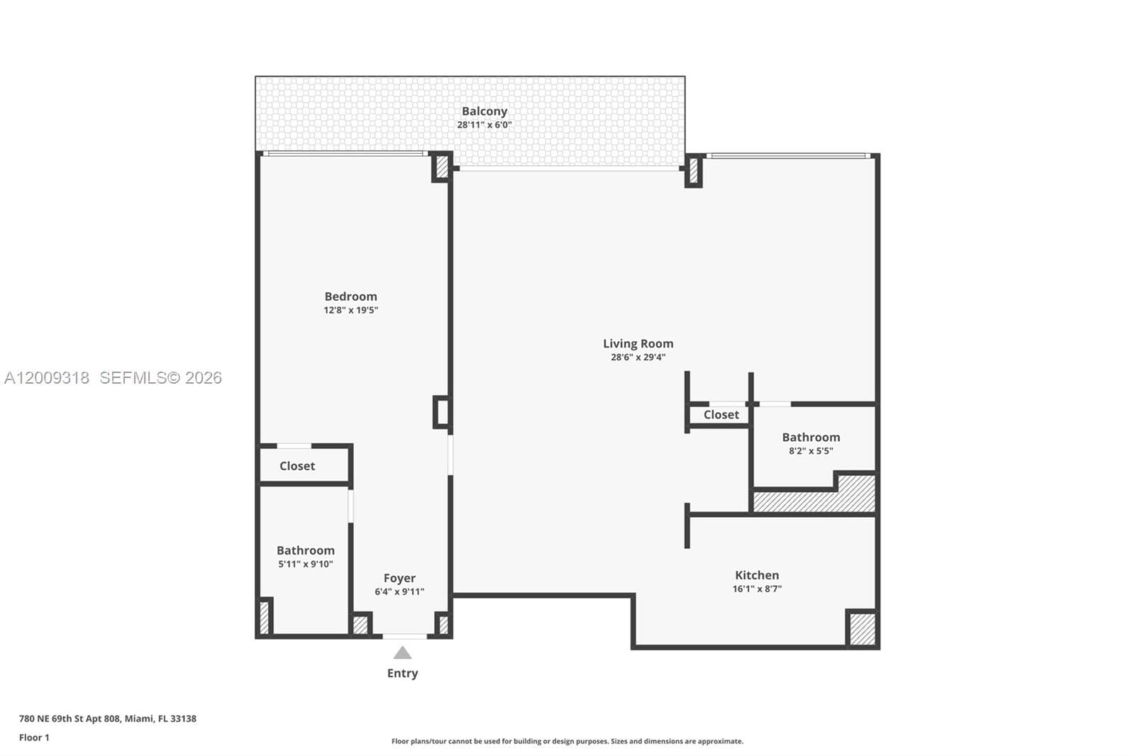 780 NE 69th St # N808, Miami FL 33138 — 37