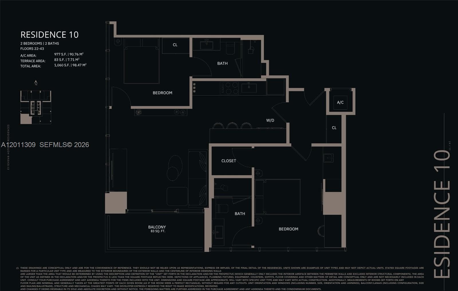 20 NE 11 ST # 3410, Miami FL 33132 — 33