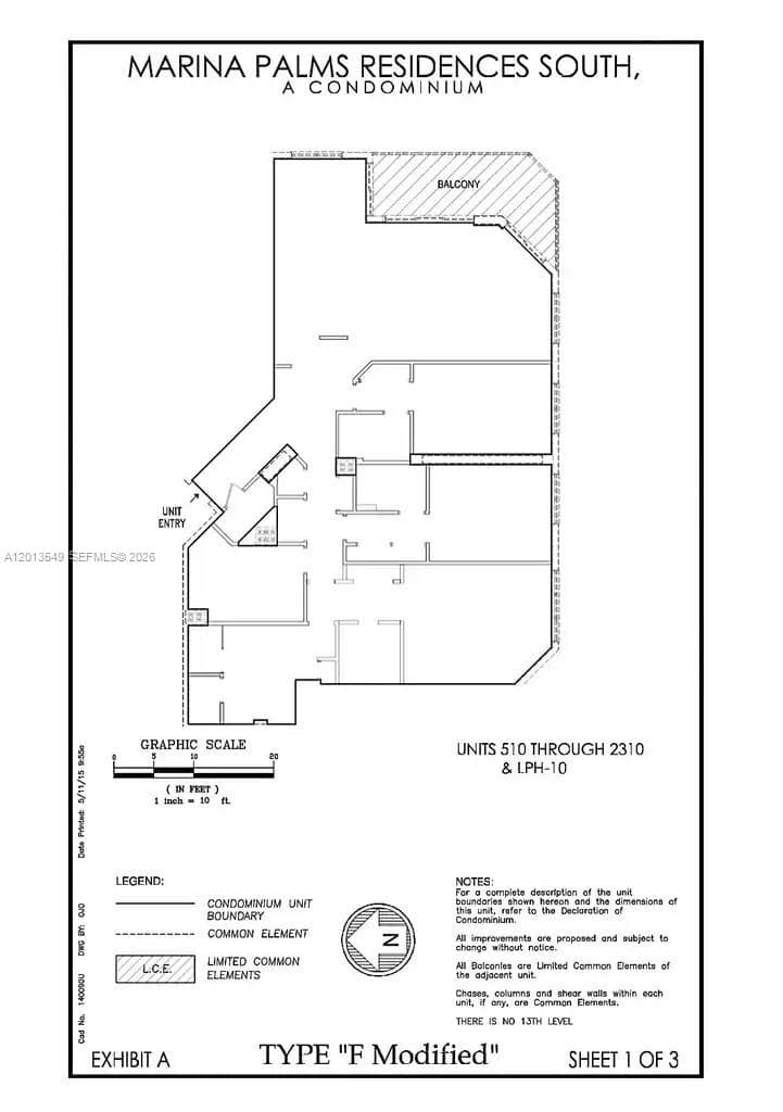 17111 Biscayne Blvd # 1610, North Miami Beach FL 33160 — 12
