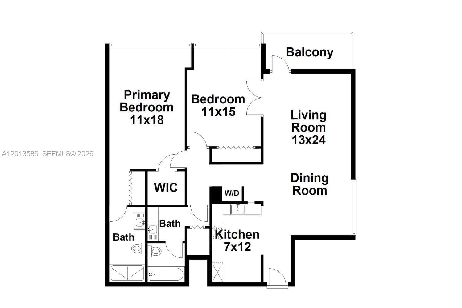 2016 Bay Dr # 604, Miami Beach FL 33141 — 33