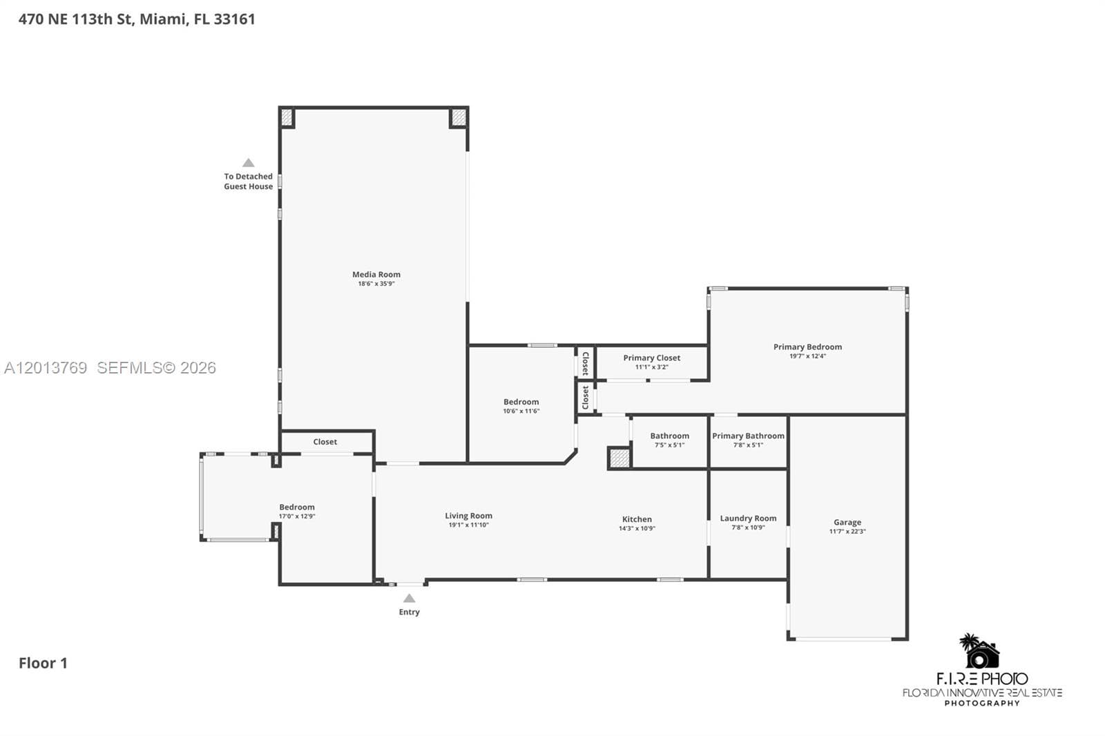 470 NE 113th St # 1, Miami FL 33161 — 55
