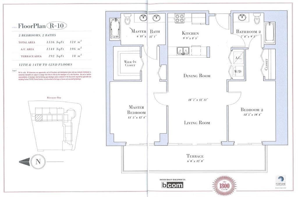 1800 N Bayshore Drive # 1610, Miami FL 33132 — 21