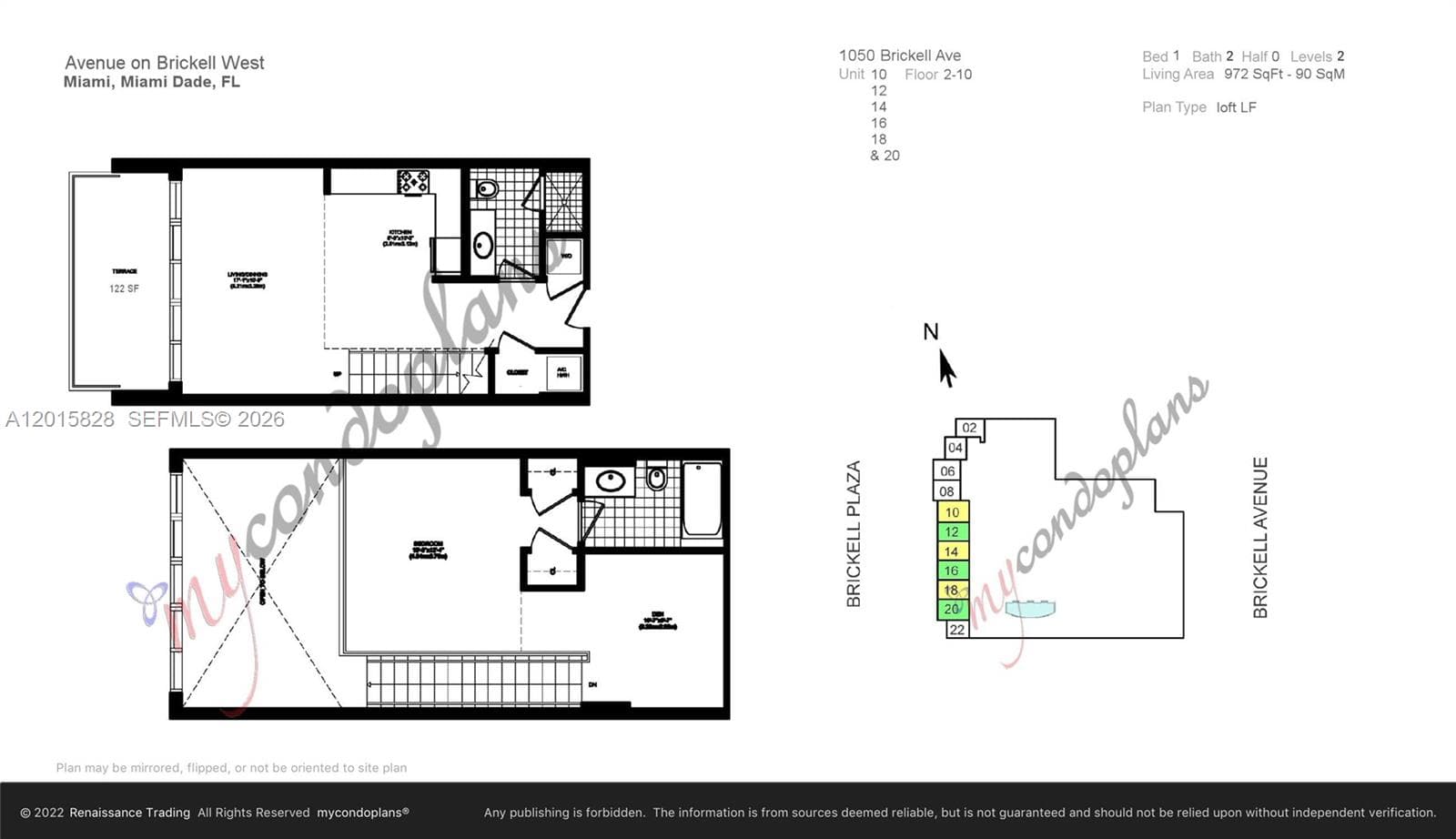 1050 Brickell Ave # 412, Miami FL 33131 — 13