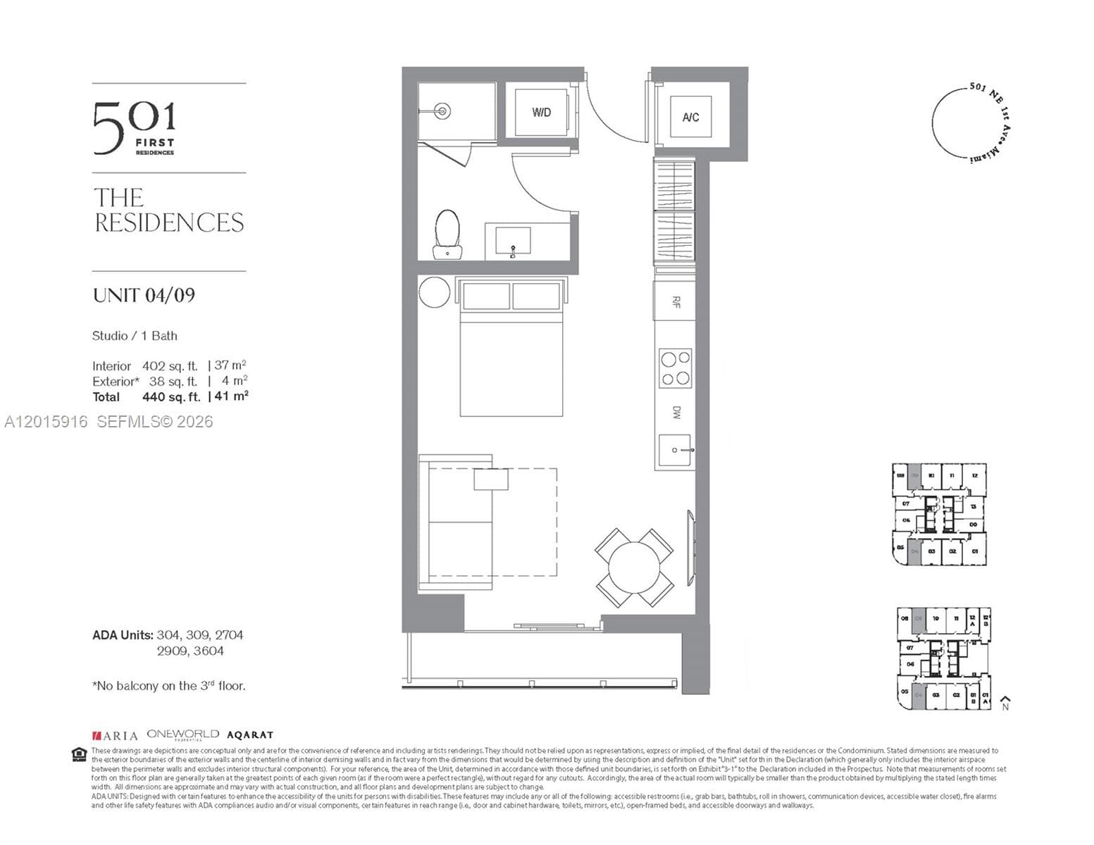 121 NE 5 ST # 709, Miami FL 33132 — 9