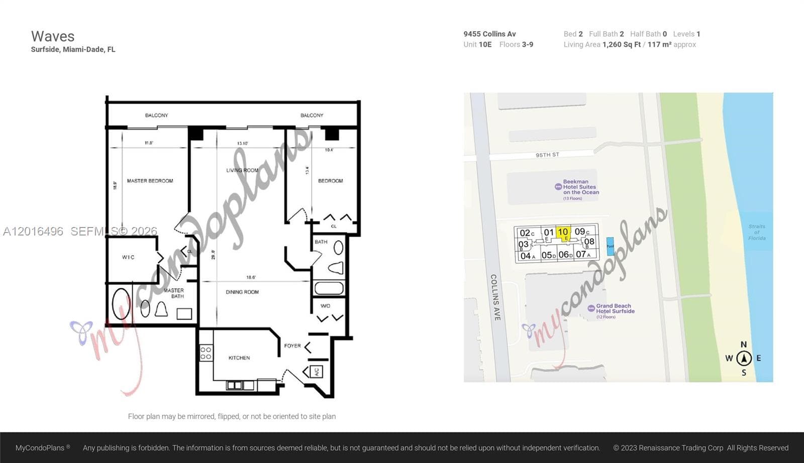 9455 Collins Ave # 310, Surfside FL 33154 — 2