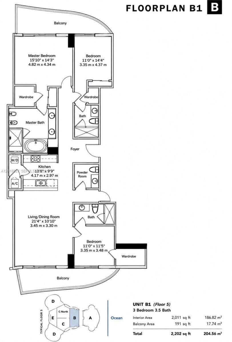 16001 Collins Ave # 1002, Sunny Isles Beach FL 33160 — 25