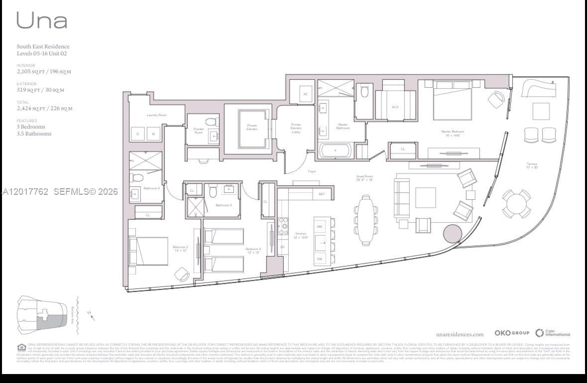 175 SE 25 # 602, Miami FL 33129 — 12
