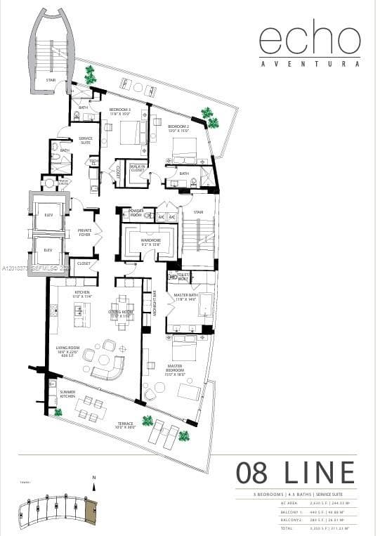 3250 NE 188th St # 408, Aventura FL 33180 — 3
