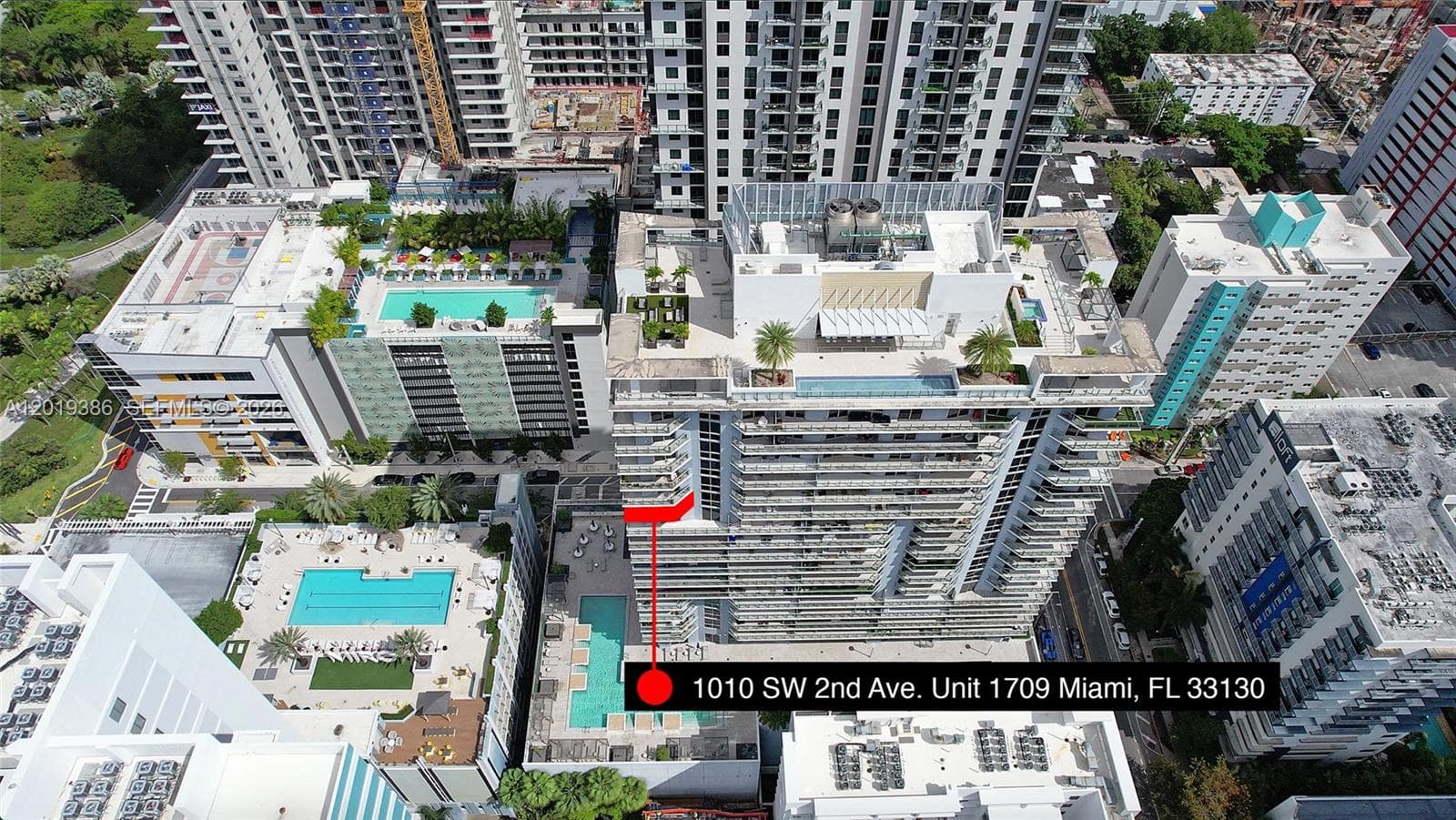 1010 SW 2nd Ave # 1709, Miami FL 33130 — 2