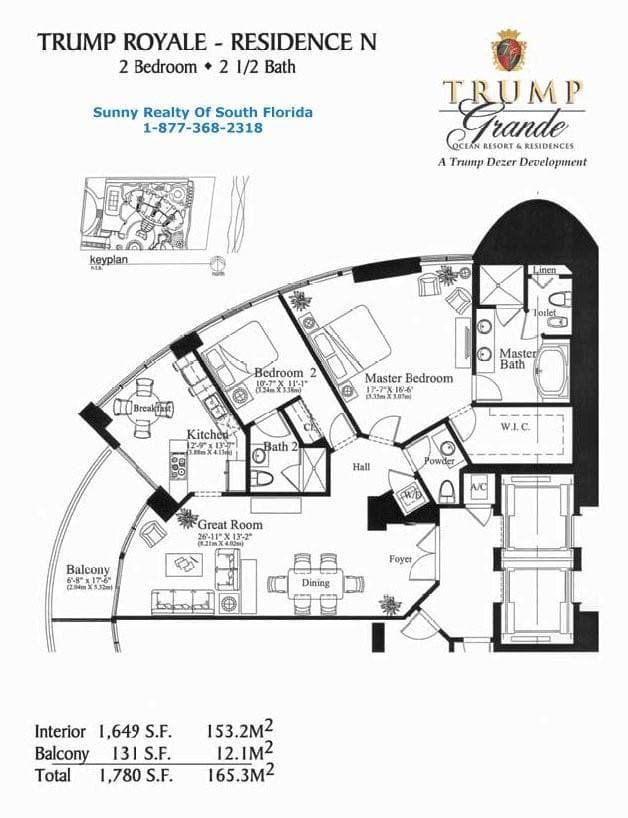 18201 Collins Avenue # 1901, Sunny Isles Beach FL 33160 — 85