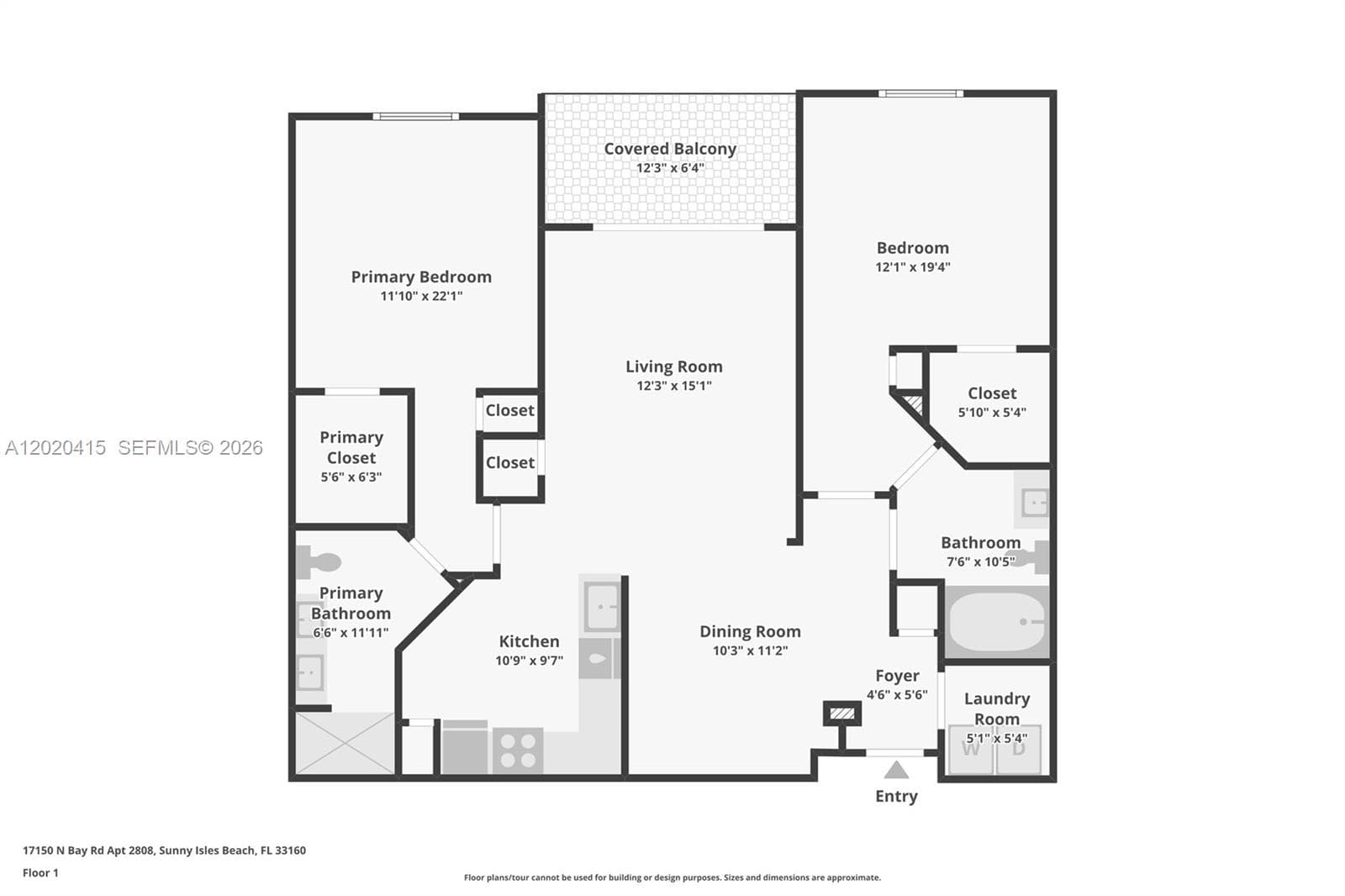 17150 N Bay Rd # 2808, Sunny Isles Beach FL 33160 — 28