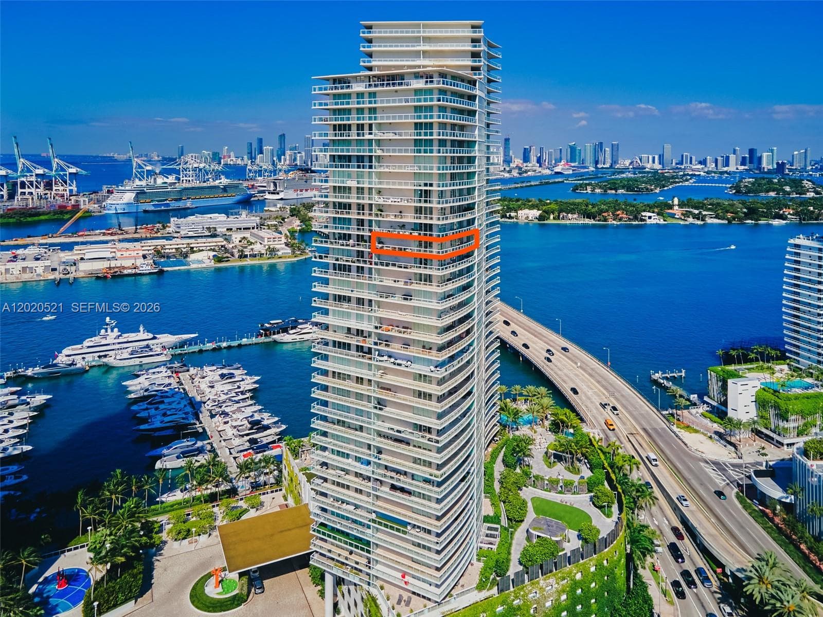 450 Alton Rd # 2810, Miami Beach FL 33139 — 2