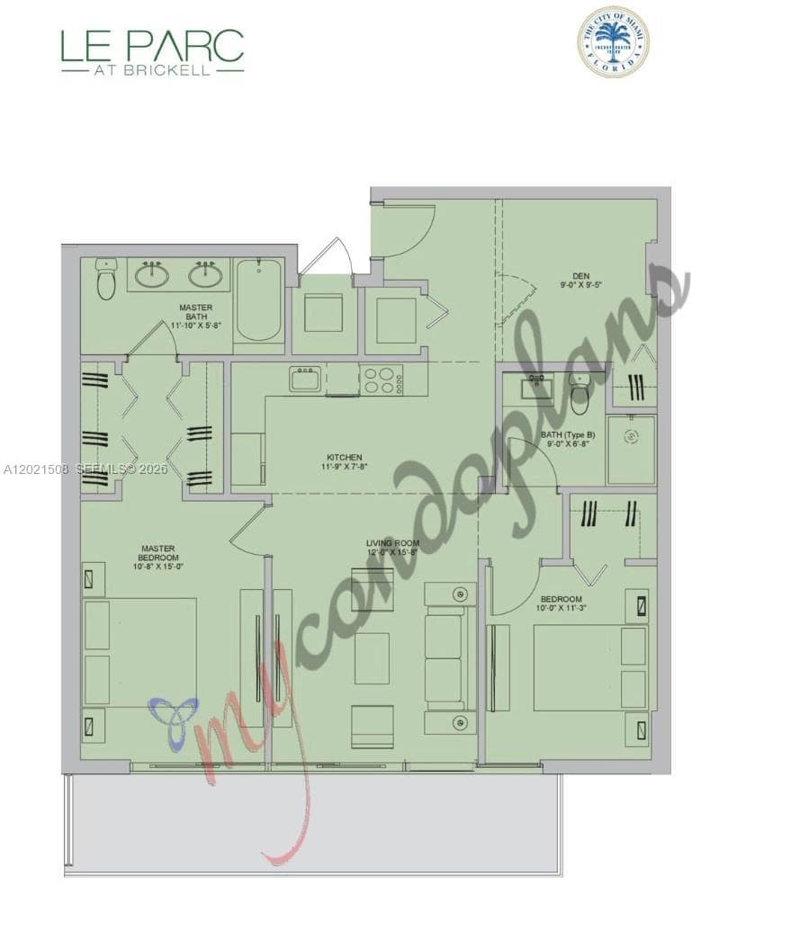 1600 SW 1 AVE # 515, Miami FL 33129 — 3