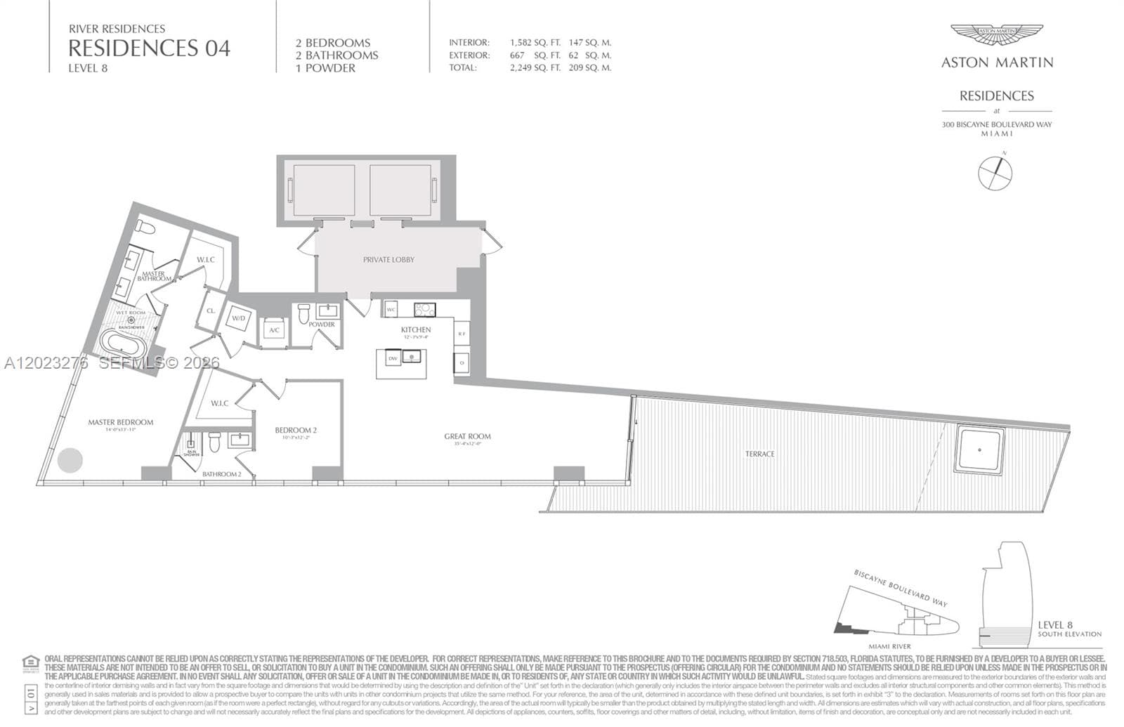 300 Biscayne Blvd Way # 804, Miami FL 33131 — 32
