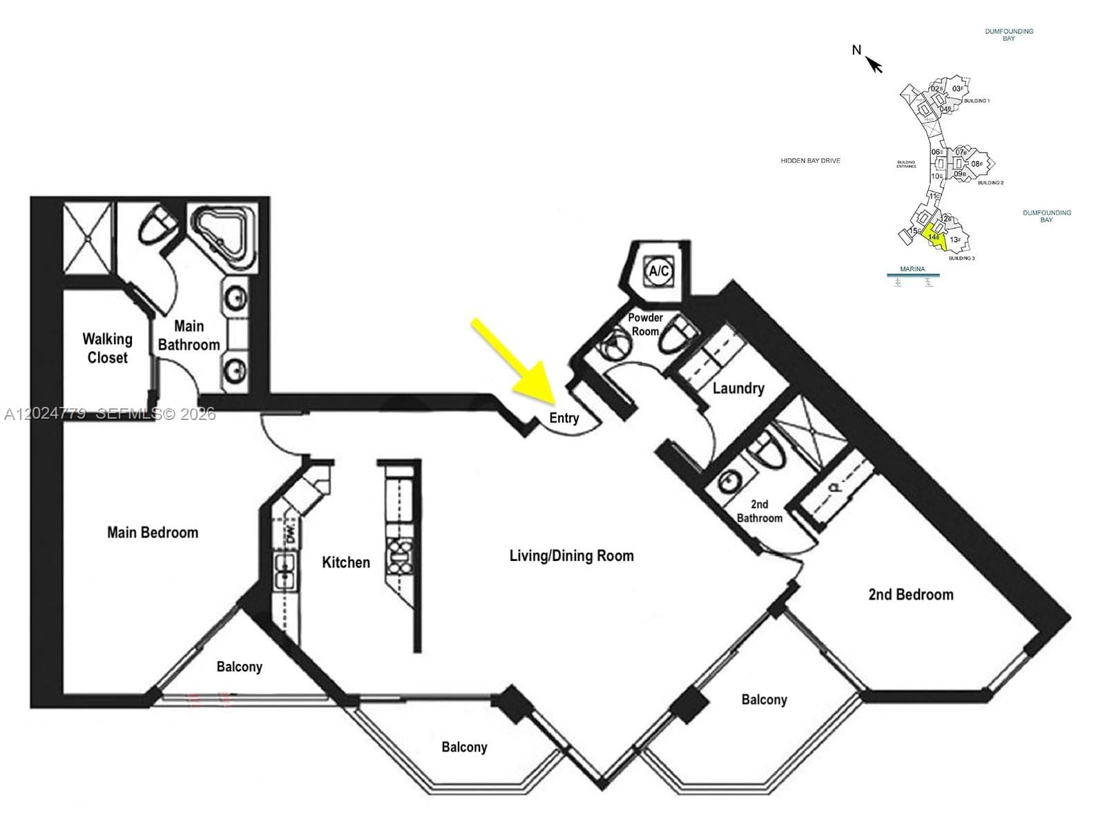 3370 Hidden Bay Dr # 1814, Aventura FL 33180 — 25