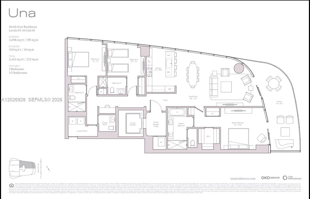 175 SE 25 Road # 901, Miami FL 33129 — 1