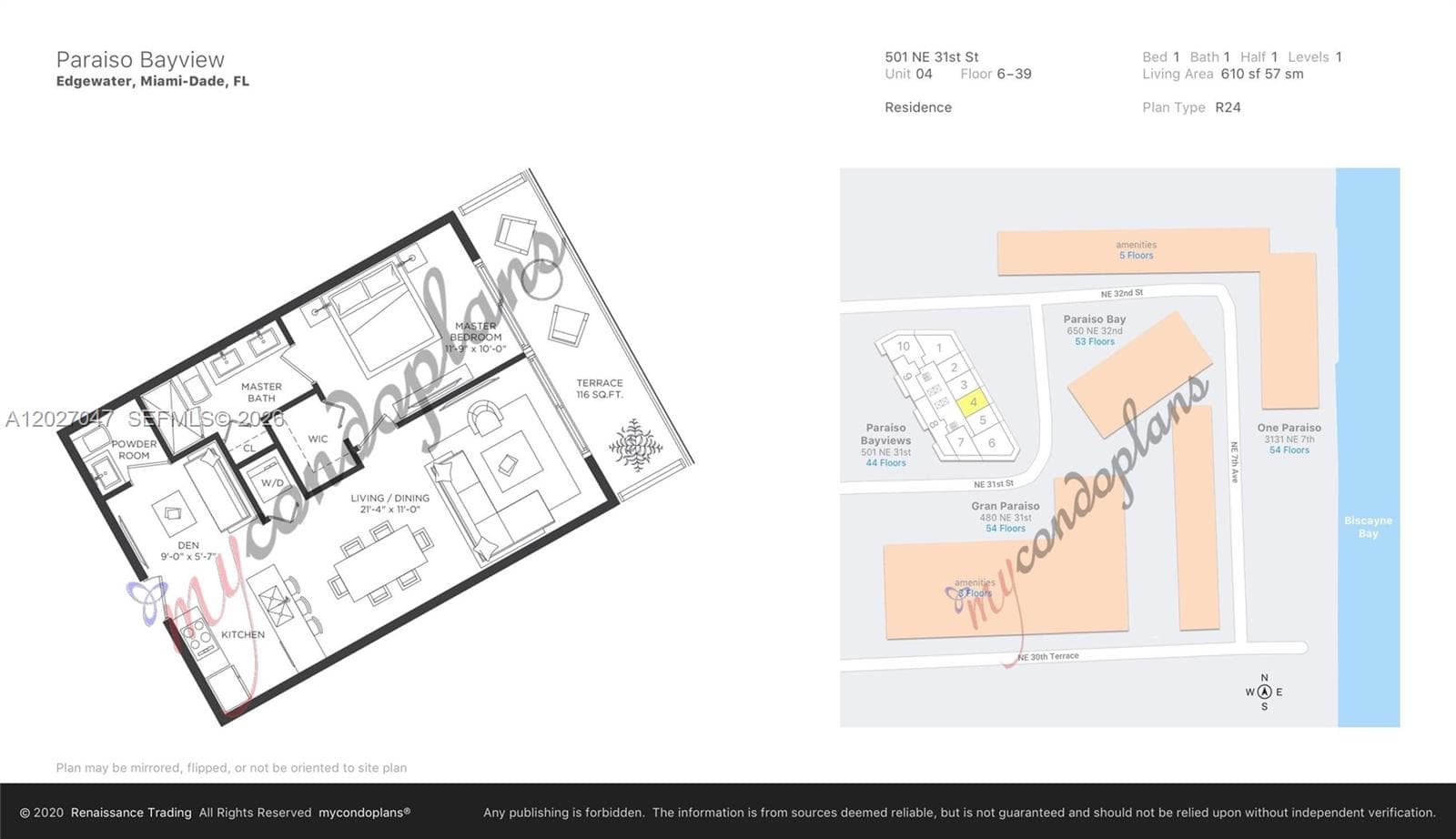 501 NE 31st St # 1804, Miami FL 33137 — 46