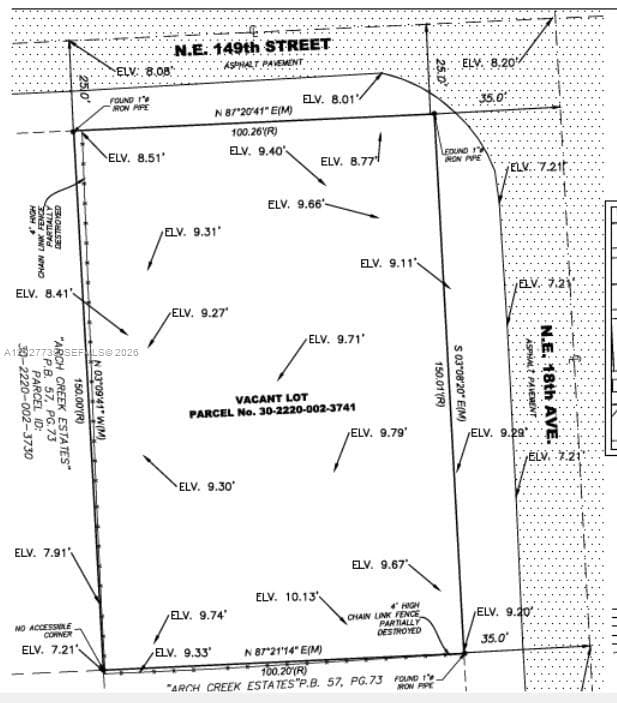 1749 NE 149, North Miami FL 33181 — 8
