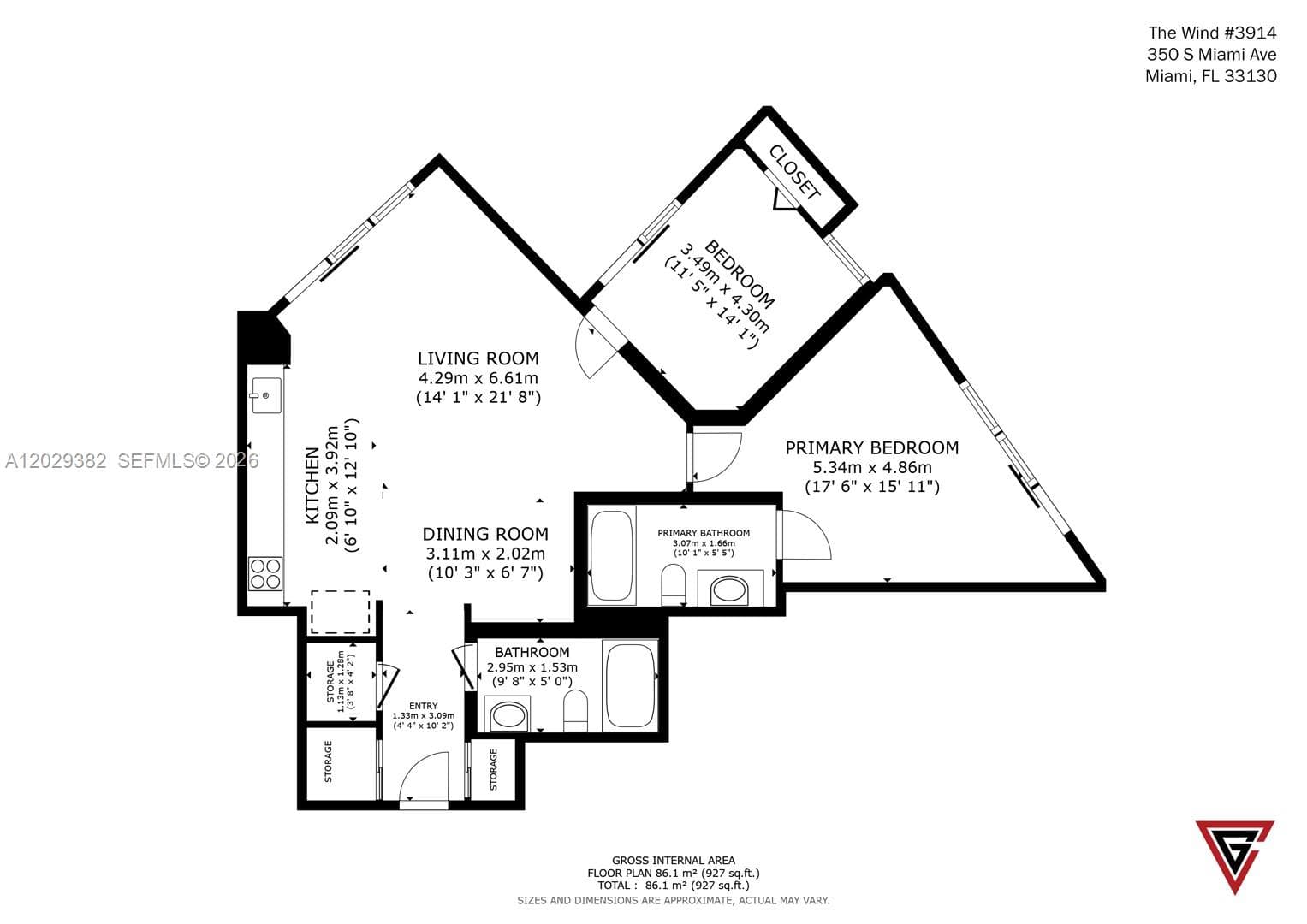 350 S Miami Ave # 3914, Miami FL 33130 — 30