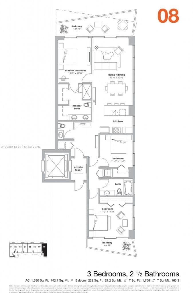 460 NE 28th St # 1408, Miami FL 33137 — 8