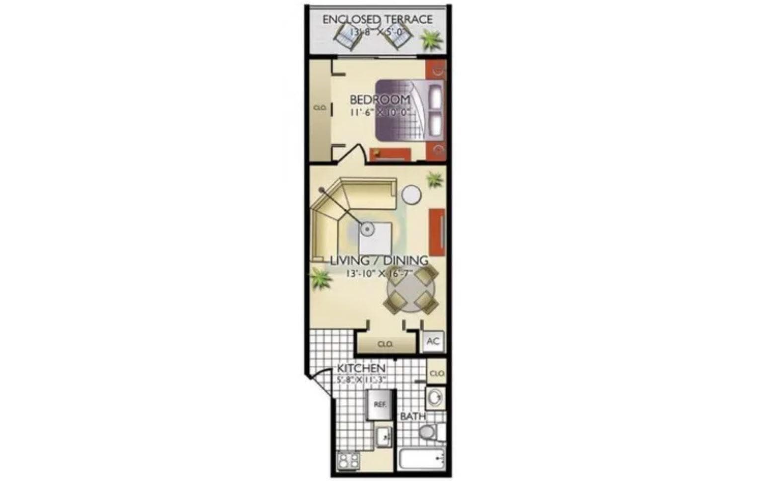 9517 Fontainebleau Boulevard # 224, Miami FL 33172 — 2
