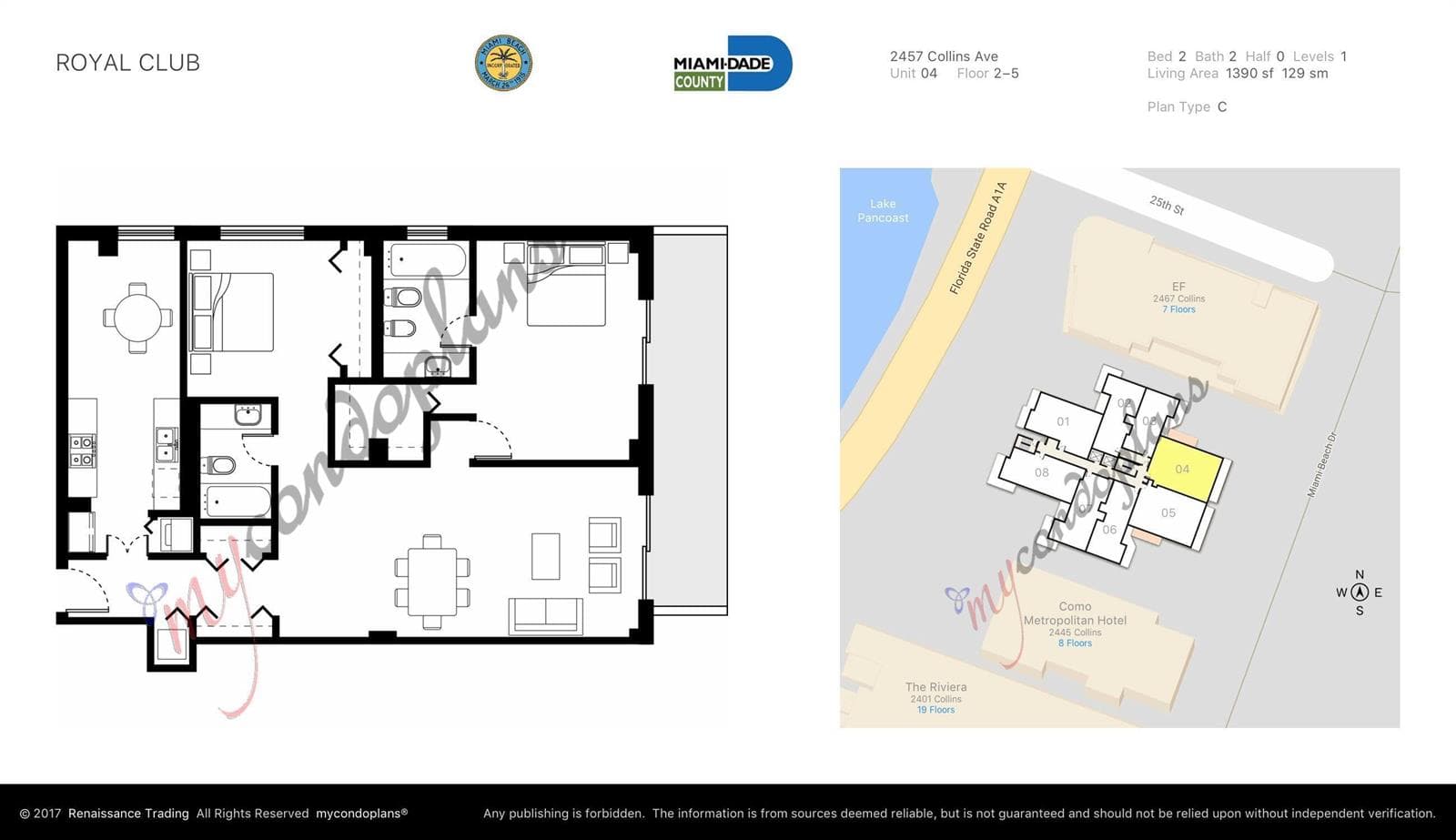 2457 Collins Avenue # 504, Miami Beach FL 33140 — 12